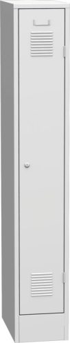 K2440/300 1-ajtós öltözőszekrény lábazattal (SAS_31_A)