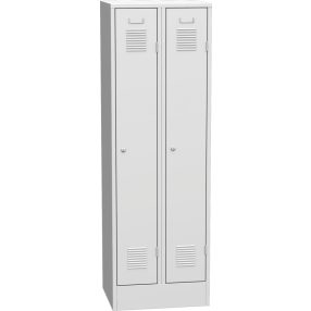 K2438 2-ajtós öltözőszekrény lábazattal (SAS_32_A)
