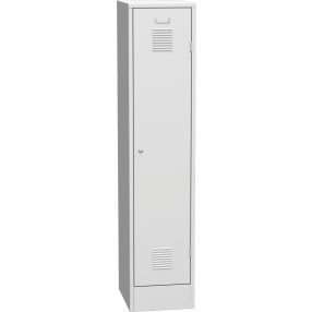 K2440/400 1-ajtós öltözőszekrény lábazattal (SAS_41_A)
