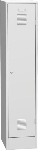 K2440/400 1-ajtós öltözőszekrény lábazattal (SAS_41_A)