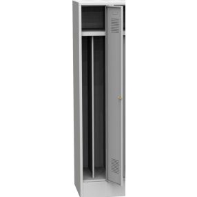   K2440/300VM 1-ajtós öltözőszekrény, lábazattal, elválasztó fallal (SAS_31_T)