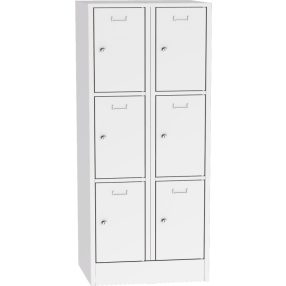   SBS_42_6 értékmegőrző/csomagmegőrző szekrény (6 rekesz, 40 cm széles)