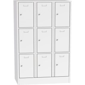   SBS_43_9 értékmegőrző/csomagmegőrző szekrény (9 rekesz, 40 cm széles)