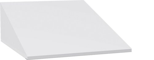 SDL_500_250 ferdetető öltözőszekrényhez, csomagmegőrzőhöz (50 cm, KOVOS)