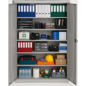 KSPS 04 A lemezszekrény 4 db polccal