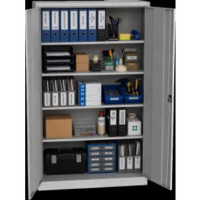 KSPS 04 A lemezszekrény 4 db polccal