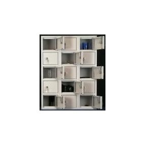   SBS_X3_0001 értékmegőrző, mobiltelefon tároló  szekrény (15 rekeszes, falra szerelhető)