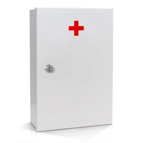   ES-1 gyógyszerszekrény ANTIBAK festéssel, cilinder zárral