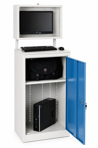 PCS-0001 PC tároló szekrény műhelybe, üzembe