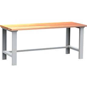   DPS-02-A munkapad kétoldali lábbal, 2000 mm széles (DPS_201)