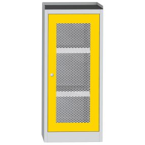   SCH T5 B vegyszerszekrény rácsbetétes ajtóval, kifolyásgátló polcokkal