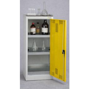   SCH 05 B vegyszer tároló szekrény 2 polccal, kifolyásgátlókkal