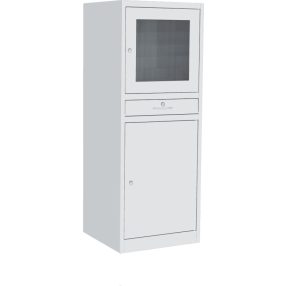 PCS 03A ipari számítógép szekrény 2 db polccal