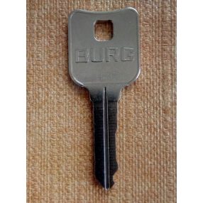   Mesterkulcs/főkulcs BURG lemezszekrény zárhoz (KOVOS, HXC)