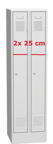 SAS 22 A helytakarékos öltözőszekrény, 2 személyes