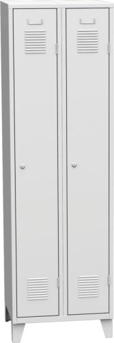 SAN_32_A hasszúajtós öltözőszekrény (2 ajtós, lábakon álló)