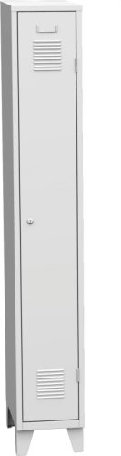 SAN_31_A hasszúajtós öltözőszekrény (1 ajtós, lábakon álló)