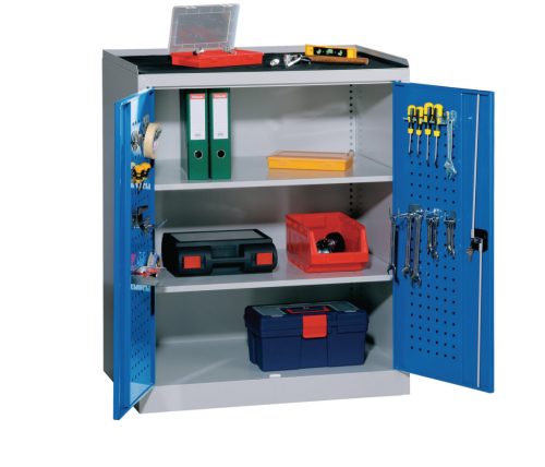 SPD 12 A szerszámtároló szekrény 2 db polccal