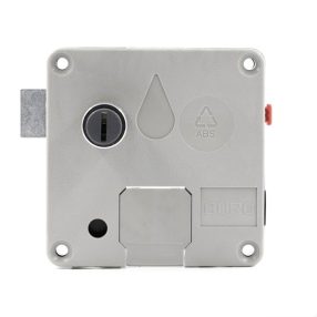 BURG Eco pénzbedobós zár (100 Ft-os érme, JOBBOS)