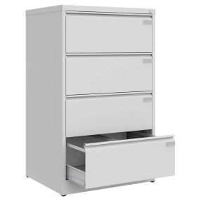   Szk 302 Sis függőmappa tároló szekrény (4 fiók, A4, DUPLASZÉLES)