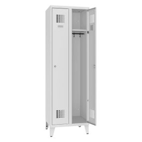   Sum 321 W hosszúajtós öltözőszekrény (2 ajtós, lábakon álló)