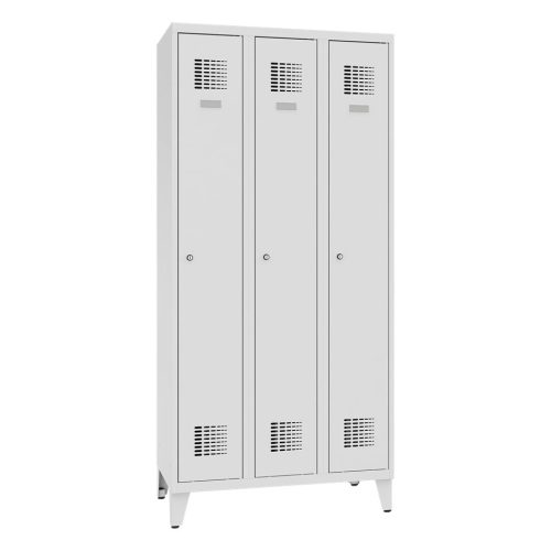 Sum 331 W hosszúajtós öltözőszekrény (3 ajtós, lábakon álló)