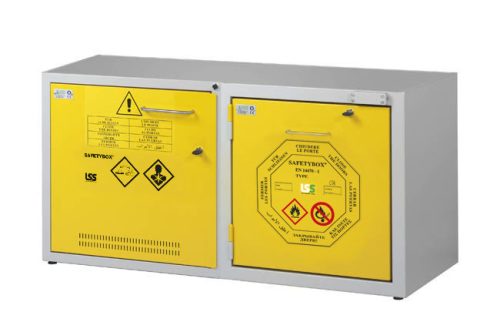 KEMFIRE® 1200/50 (TYPE A) kombinált vegyianyag tároló szekrény