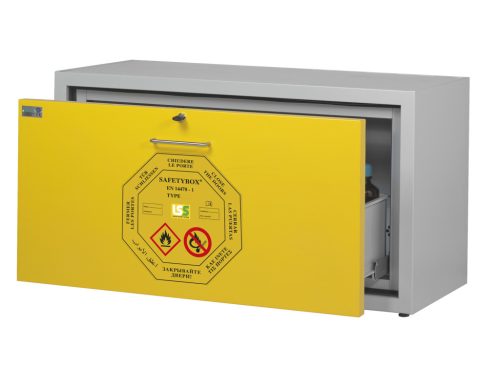 SAFETYBOX®AC 1200/50 CM D tűzálló vegyszerszekrény (gyúlékony anyag tároló, 30 l, 90 perc)