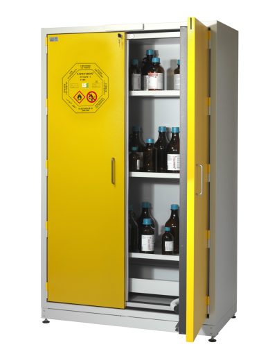 SAFETYBOX® AC 1200 CM tűzálló vegyszerszekrény (gyúlékony anyag tároló, 160 l, 90 perc)