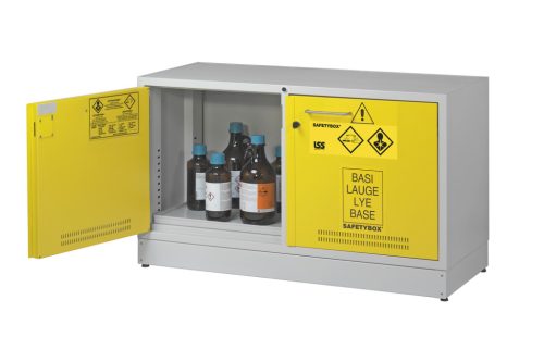 SAFETYBOX® AB 1200/50 biztonsági vegyszerszekrény savak, lúgok részére (45 liter)