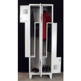   Sul 32 Wn "Z" ajtós öltözőszekrény (4 ajtós, lábon álló)