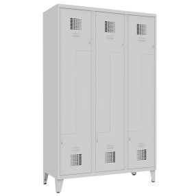   Sul 43 Wn "Z" ajtós öltözőszekrény (6 ajtós, lábon álló)