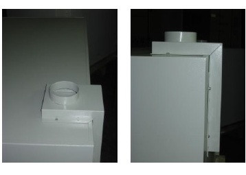 KIT03 csatlakozó csonk szellőztető rendszerhez