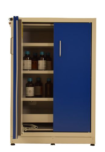 SAFETYBOX® AC 900/130 S tűzálló vegyszerszekrény (gyúlékony anyag tároló, 96 l, 90 perc)
