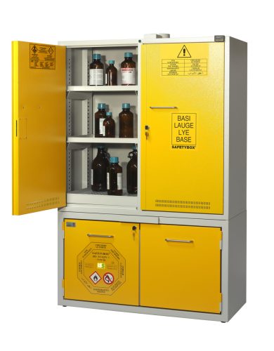 KEMFIRE® 1100 A (type A) kombinált vegyianyag tároló szekrény