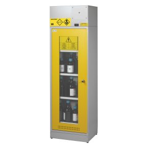   SAFETYBOX® AAW 600 biztonsági vegyszerszekrény savak, lúgok részére (70 liter, üvegezett ajtó)