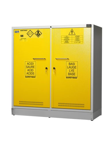 SAFETYBOX® AB 1100 biztonsági vegyszerszekrény savak, lúgok részére (90 liter)