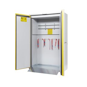   SAFETYBOX® BC 1350 S tűzálló gázpalack tároló szekrény (3-4 db 50 l-es palack, beltéri, 60 perc)