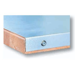   DPS_01_BS25_02 olajkezelt bükk munkalap rozsdamentes acél felülettel (26x1500x750 mm)