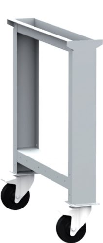DPN_02_AO munkapad láb fékezhető görgőkkel (150 kg teherbírás)