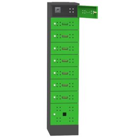 SVE_41_A8 mobileszköz töltőállomás (8 fakk, 230V/16A)