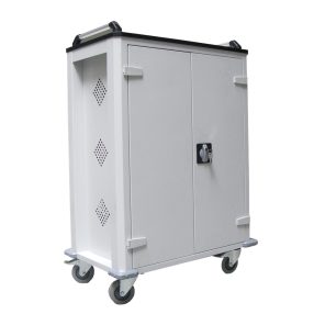   WNT 33 laptop/tablet tároló kocsi (fémszekrény 32+1 eszköznek, töltővel)