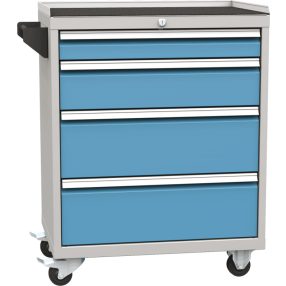 DPV_01_A műhelykocsi 4 fiókkal