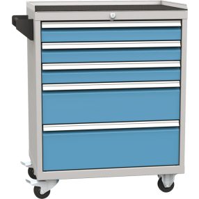 DPV_01_B műhelykocsi 5 fiókkal