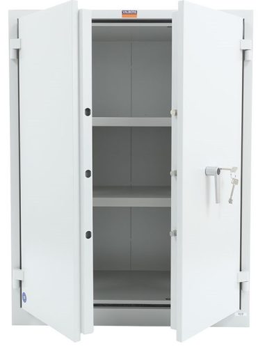 BM 1220 KL tűzálló iratszekrény (30 perc, S2 minősítés, 2 polc, KULCSOS)