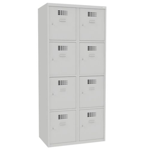 Sus 424 W értékmegőrző/csomagmegőrző szekrény (8 rekesz,lábazaton álló)