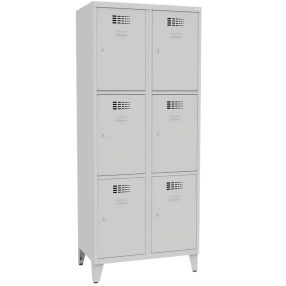   Sus 423 Wn értékmegőrző/csomagmegőrző szekrény (6 rekesz,lábakon álló)