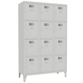   Sus 434 Wn értékmegőrző/csomagmegőrző szekrény (12 rekesz,lábakon álló)