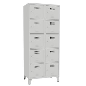   Sus 425 Wn értékmegőrző/csomagmegőrző szekrény (10 rekesz,lábakon álló)