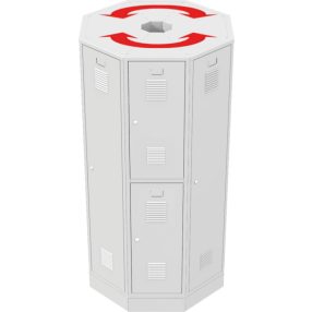 Helytakarékos öltözőszekrények